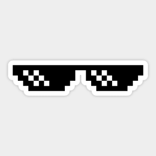 Thug Life Sunglasses Sticker